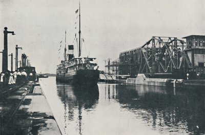 巴拿马运河开通，1916年 作者 安德伍德和安德伍德