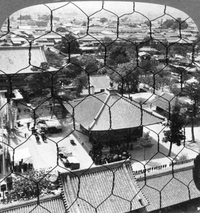 日本大阪，1904年。 作者 安德伍德和安德伍德