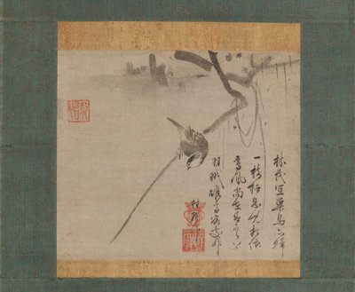 树枝上的鸟，16世纪初。 作者 运庆荣井