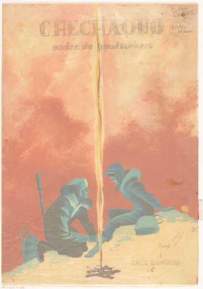 乐队设计：Jack London，《Chechaquo among the gold diggers》（Chechaquo and old timers），1958 年 作者 不明