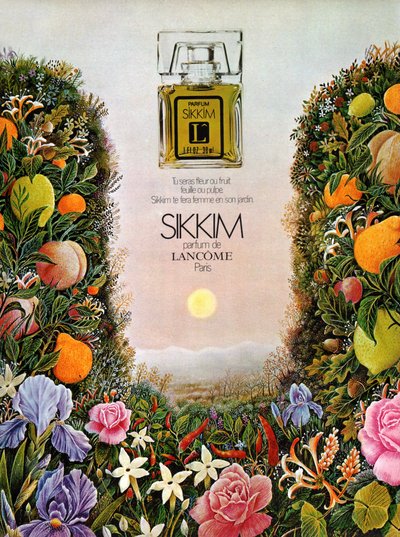 Parfum de Lancome。兰蔻的香水。 作者 不明