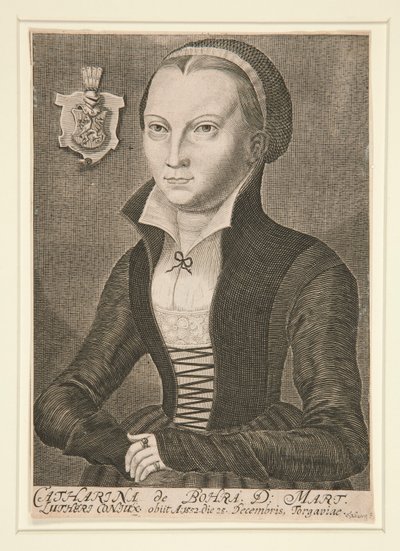 Catharina de Bohra 肖像 D: Mart 作者 不明