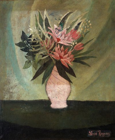 静物，花瓶 作者 不明