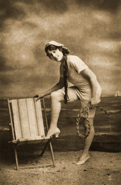 节日女孩，c.1905 作者 不明