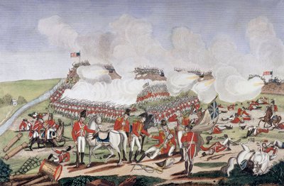 英美1812年战争（第二次独立战争）。爱德华-帕肯汉姆将军（1778-1815）在新奥尔良（美国路易斯安那州）之战中死亡 作者 未知艺术家