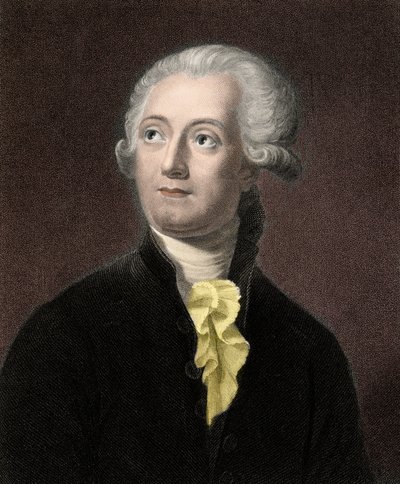 Antoine Laurent Lavoisier (1743-1794) - engraving - 19th century 作者 未知艺术家