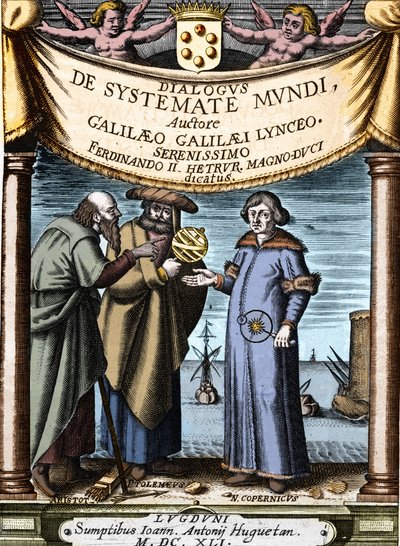 亚里士多德、Ptolemee和尼古拉-哥白尼（Nicolaus Copernicus 作者 未知艺术家