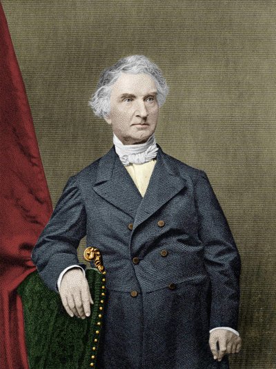 贾斯图斯-冯-李比希男爵，德国化学家（1803-1873）。 作者 未知艺术家