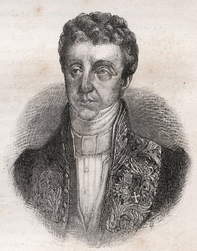 查尔斯-勒梅西埃-德-朗普尔（1778-1854），豪斯男爵，法国政治家。 作者 Unknown artist