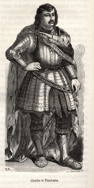 大胆查理（1433-1477），勃艮第公爵。 作者 未知艺术家