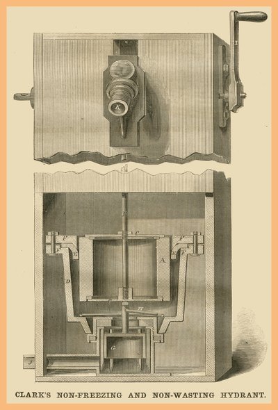 克拉克斯防冻-防损耗消防栓 作者 未知艺术家