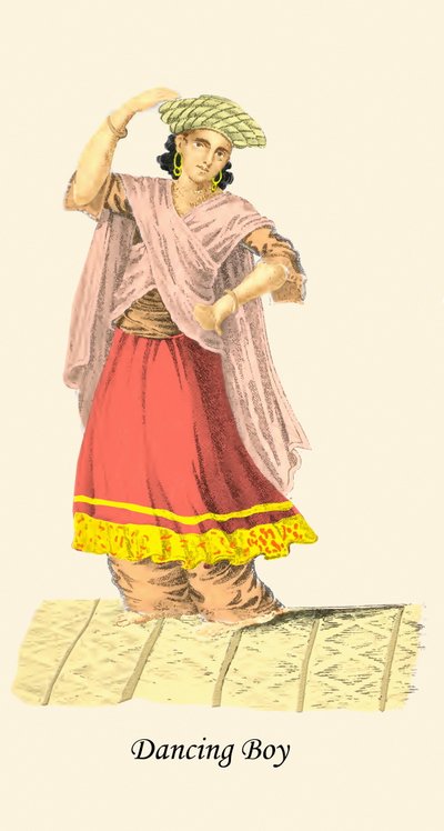 跳舞男孩 作者 未知艺术家