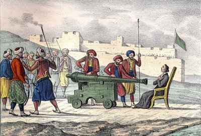 1683年，法国传教士LE VACHER（Jean Levacher）在杜肯轰炸阿尔及尔期间死于阿尔及尔。Léon Galibert著的《L