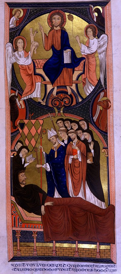 菲利普·奥古斯特大总管罗什福尔伯爵纪尧姆·德·巴雷斯 (Guillaume des Barrés) 于 1232 年或 1233 年去世。 作者 未知艺术家