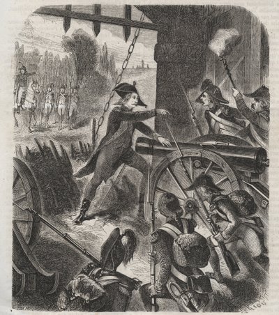 英国革命。德西尔的英雄行为--法国大革命：南希的案例。1790年8月31日，布依尔侯爵（Francois Claude Amour du Chariol, Marquis de Bouille）（1739-1800年）对那的驻军士兵发动了镇压。 作者 未知艺术家