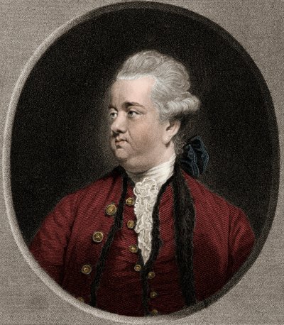 Edward Gibbon 1737-1794 - 雕刻 - 19 世纪 作者 未知艺术家