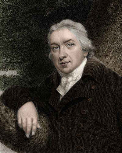 Edward Jenner 1749-1823 - 雕刻 - 19 世纪 作者 未知艺术家