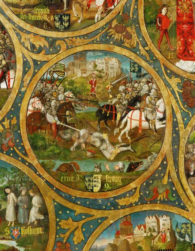 勇敢的奥地利侯爵恩斯特-德-斯特伦格 作者 未知艺术家