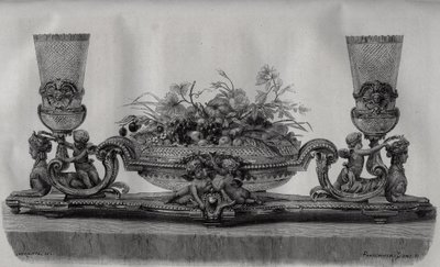 特别是来自 Baccarat 工厂的水晶——雕刻在 Louis Figuier 的“Les Merveilles de l