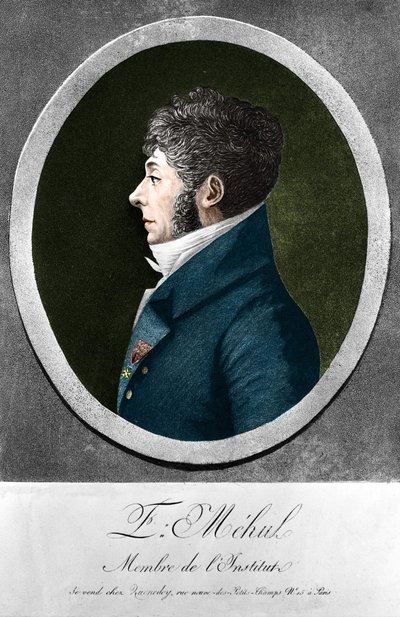 Etienne Mehul，法国作曲家和风琴家（1763-1817）。 作者 未知艺术家