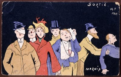 出境 M. F. Paki，20 世纪初（插图） 作者 未知艺术家