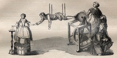 老弗朗西斯-霍克斯比（1666-1713年）使用电动机的经验 - 雕刻在 "法国科学 "中 作者 未知艺术家