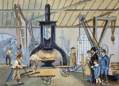 Forges in the 19th century 作者 未知艺术家
