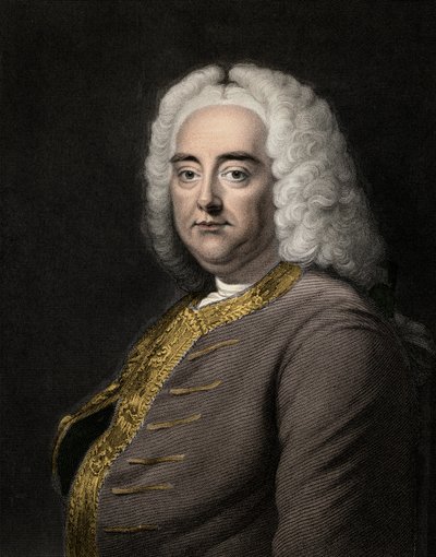 乔治·弗里德里希·亨德尔（George Frederick Handel、乔治·弗里德里希·亨德尔） 作者 未知艺术家