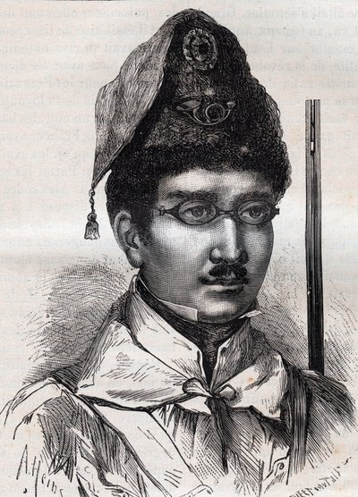 Hippolyte-Louis-Alexandre（希波吕-亚历山大）-Dechez，称为Jenneval，法国喜剧演员和诗人 - 1801 - 1830。 作者 未知艺术家