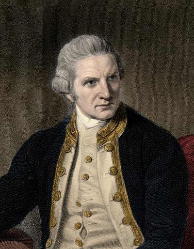 James Cook 1728-1779 - 雕刻 - 19 世纪 作者 未知艺术家