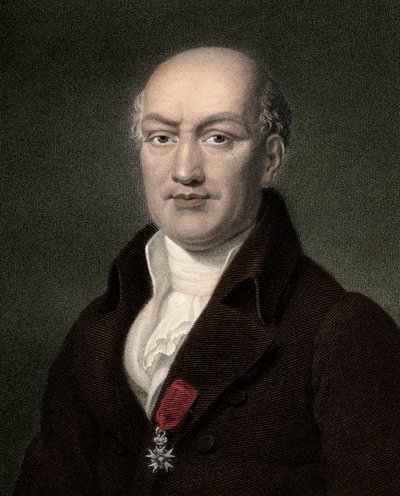 Jean Baptiste (Jean-Baptiste) Joseph Delambre 1749-1822 - 版画 - 19世纪 作者 未知艺术家