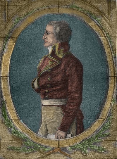 让-雅克-雷吉斯（Jean-Jacques-Regis）-德-坎巴塞雷斯（1753-1824））法国政治家--让-雅克-雷吉斯-德-坎巴塞雷斯的画像 作者 未知艺术家
