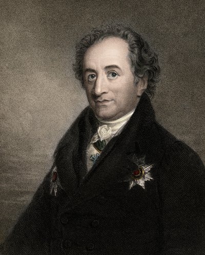 Johann Wolfgang by Goethe 1749-1832 - 雕刻 - 19世纪 作者 未知艺术家