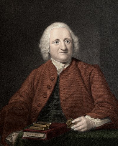 John Dollond 1706 - 1761 - engraving - 19th century 作者 未知艺术家