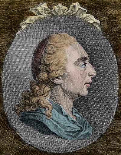 Joseph Freiherr von Sonnenfels (1732-1817) 奥地利和德国法学家和小说家 雕刻 - Joseph von Sonnenfels 奥地利法学家和作家 作者 未知艺术家