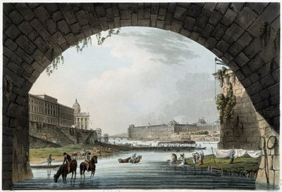 La Monnaie，J.C. Mats 所见的巴黎 4 个国家，W. Miller 于 1806 年在伦敦出版 作者 未知艺术家