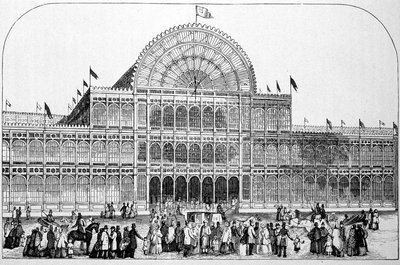 1851年伦敦国际博览会（海德公园的水晶宫 作者 未知艺术家