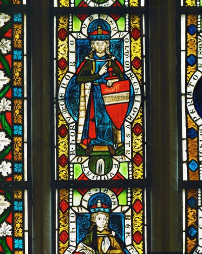 巴本贝格侯爵利奥波德三世（彩色玻璃） 作者 未知艺术家