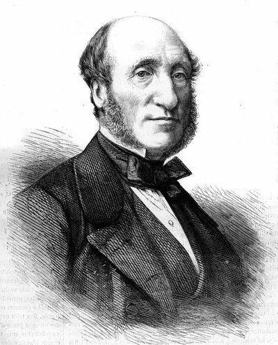 米歇尔-谢瓦利埃。法国经济学家和政治家（1806至1879）。 作者 未知艺术家