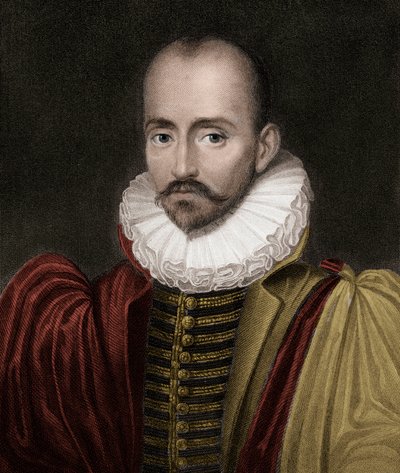 Michel Eyquem de Montaigne 1533-1592 - 雕刻 - 19 世纪 作者 未知艺术家