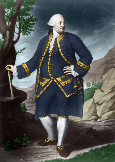 帕斯卡尔（Pasquale）-保利（1725-1807），爱国者科西嘉。 作者 未知艺术家