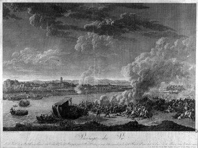 Passage of the Po through the armys of Napoleon Bonaparte 作者 未知艺术家