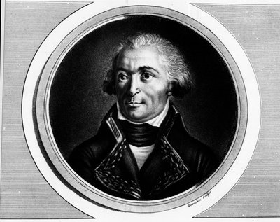 查尔斯·皮切格鲁（Charles Pichegru，1761-1804 年）的全长肖像，北方、桑布尔和默兹、莱茵河和摩泽尔的军队总司令。 版画《法国大革命历史画作全集，分三卷》。《1804》。 作者 未知艺术家