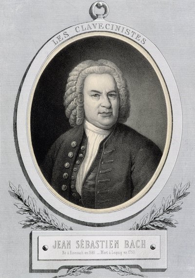 让·塞巴斯蒂安·巴赫 (Johann Sebastian Bach 作者 未知艺术家