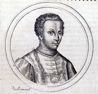 萨伏伊的阿梅迪六世肖像被称为绿伯爵（Count of Savoy）（阿梅迪奥六世萨沃亚被称为绿） 作者 未知艺术家