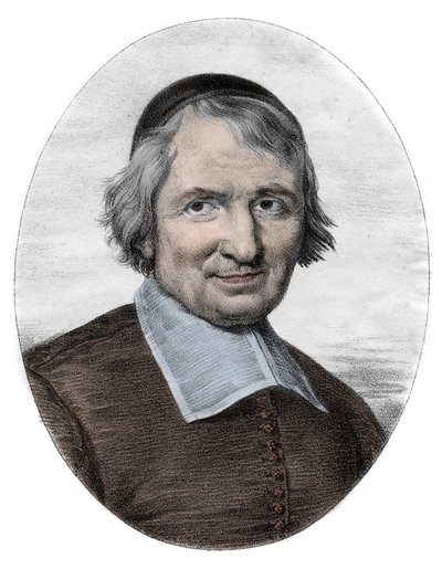 安托万-阿尔诺德（Antoine Arnauld dit le Grand Arnauld，1612-1694）的肖像，法国牧师、神学家、哲学家和数学家，扬森派成员（Portrait of Antoine Arnauld French Roman Catholic theologian, philosopher, and mathematician, one of the leadi 作者 未知艺术家