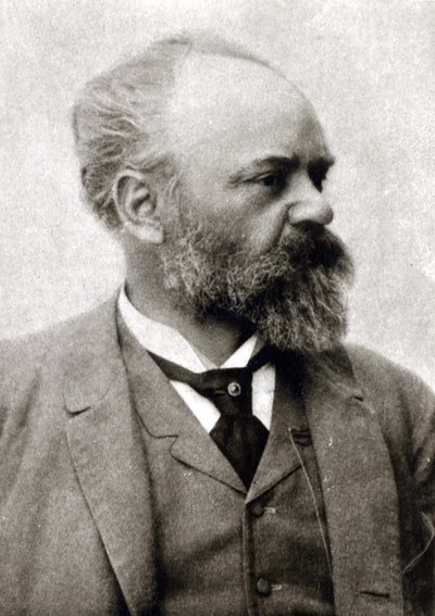 安东（Antonin）-德沃夏克（1841 - 1904）的肖像，捷克作曲家。 作者 未知艺术家