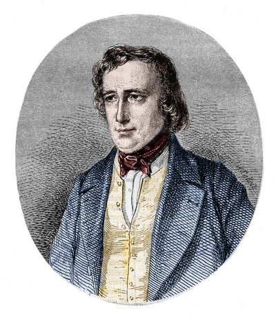 泰勒男爵（Isidore Justin Severin Taylor，dit）（1789-1879）的画像，法国剧作家和慈善家。 作者 未知艺术家