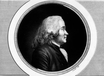 克雷蒂安-纪尧姆-德-马勒舍伯斯（1721-1794）的肖像。雕刻在 "法国革命历史绘画全集，共三卷"。1804. 作者 未知艺术家