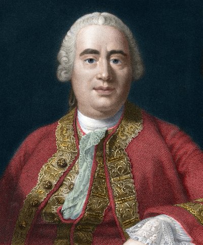 苏格兰哲学家大卫-休谟（1711-1776）的肖像 - 大卫-休谟（1771-1776）苏格兰哲学家和历史学家 作者 未知艺术家